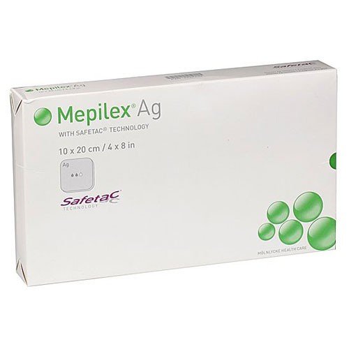 Mepilex Ag 10Cmx20Cm Box 5