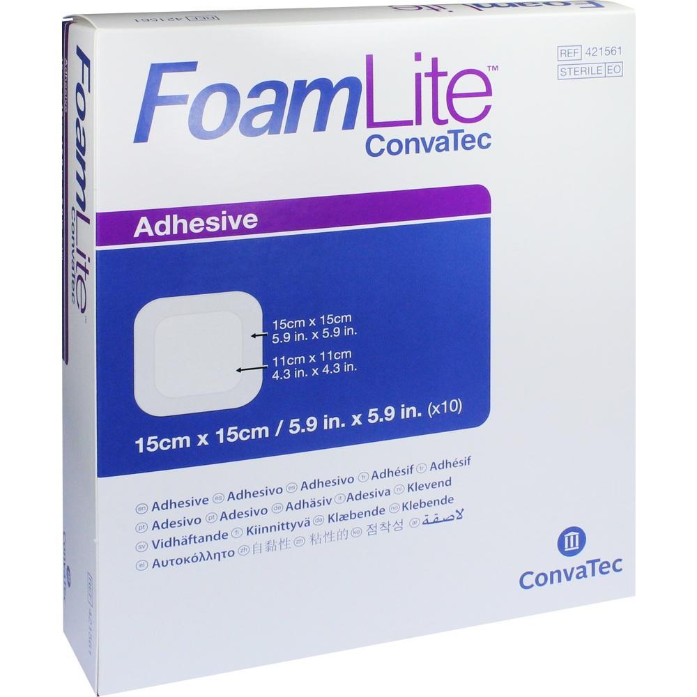 Aquacel Foam Lite 15Cmx15Cm Box 10