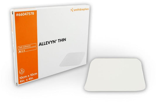 Allevyn Thin 10Cmx10Cm Box 5
