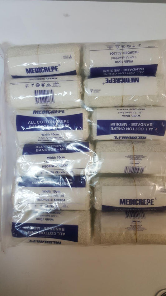 Medicrepe Medium 10Cmx1.6M Pkt12