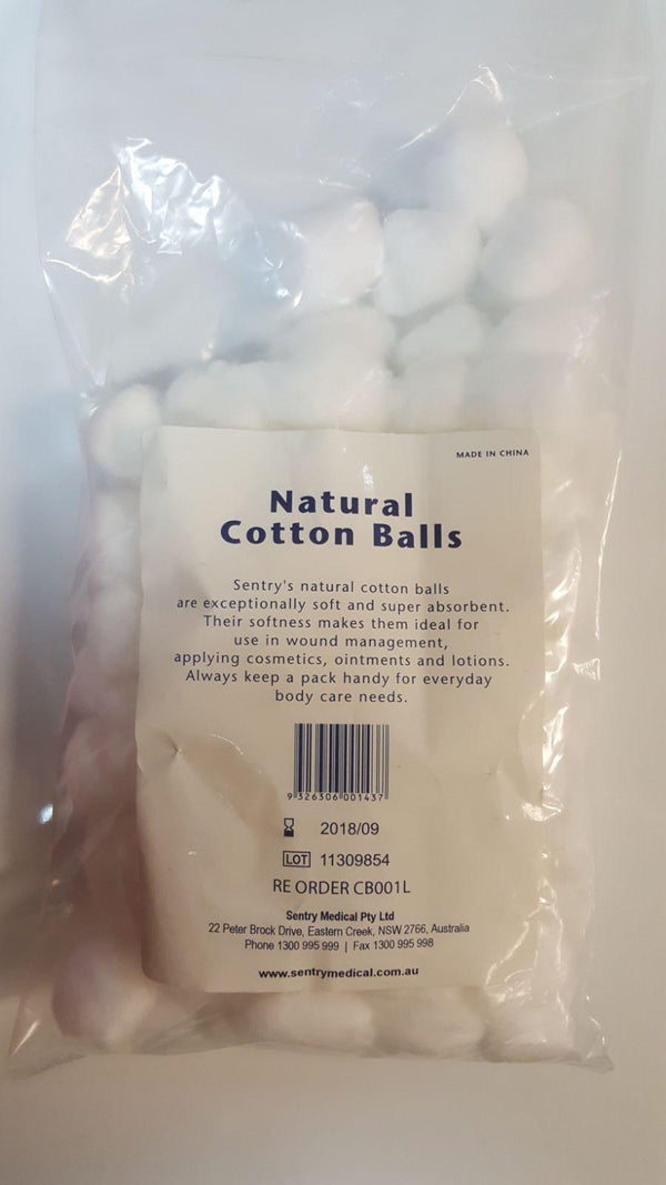 Cotton Balls Large Pkt 100 MyAussieChemist