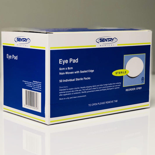 Eye Pads Sterile 6Cmx8Cm Box 50