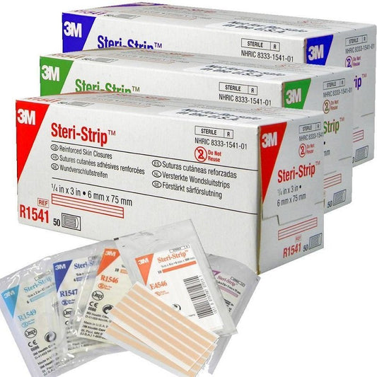 3M Steri Strip Adh Skin Closures 6Mmx75Mm Box 50