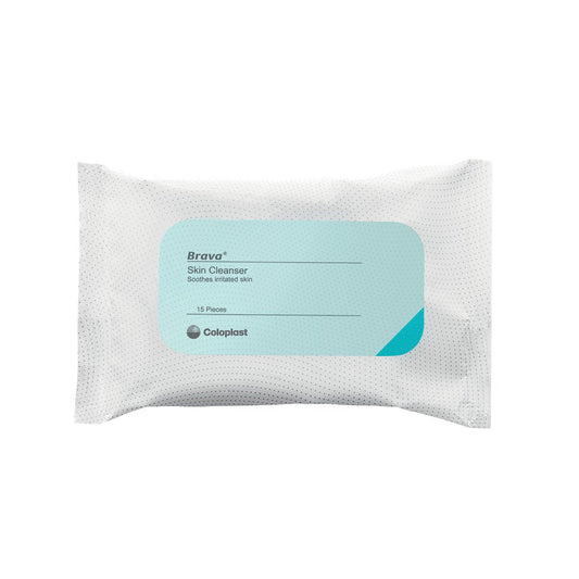 Brava Skin Cleanser Wipes Pack 15