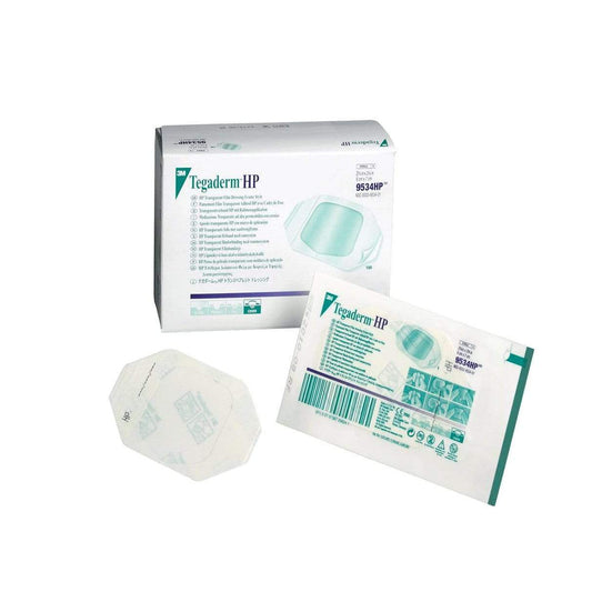 3M Hp Tegaderm Transparent Film Dressing With Border 6Cmx7Cm Box 100