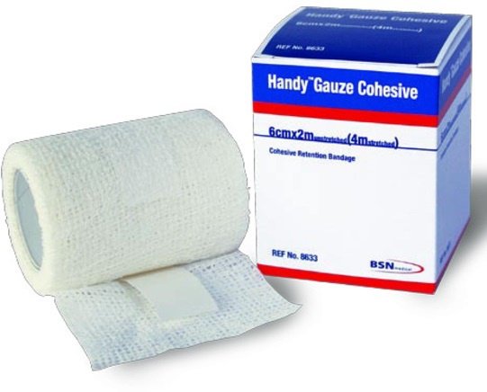 Handygauze Cohesive 6Cmx2M Each