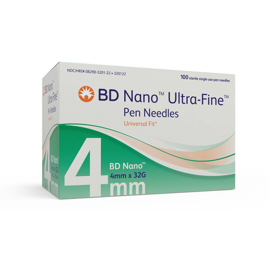 Bd Ultrafine Pen Needle 32Gx4Mm Box 100