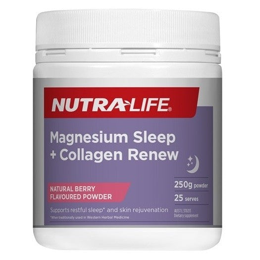 Nutralife Magnesium Sleep + Collagen Renew