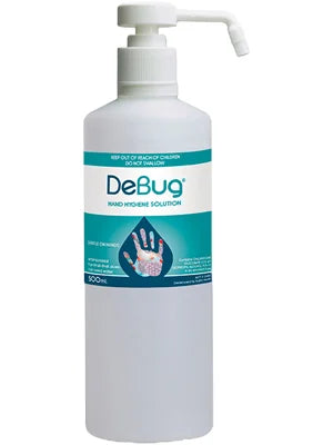 Debug Hand Hygeine Solution Pump 500Ml