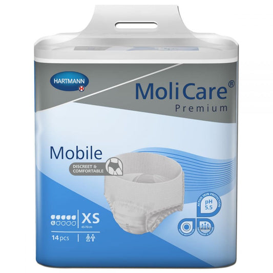 Molicare Premium Mobile 6D X-Small Pull-Ups 915840, Pkt 14