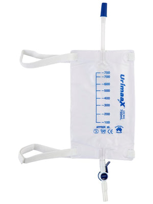 Drainage Leg Bag 750Ml 30Cm Each